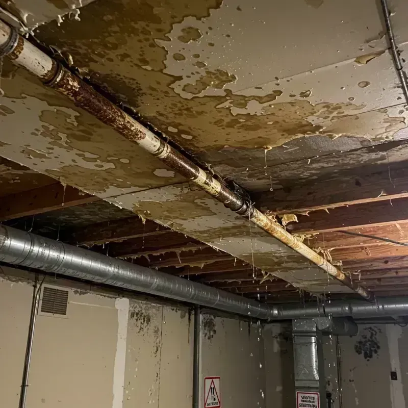 Ceiling Water Damage Repair in Union Hall, VA